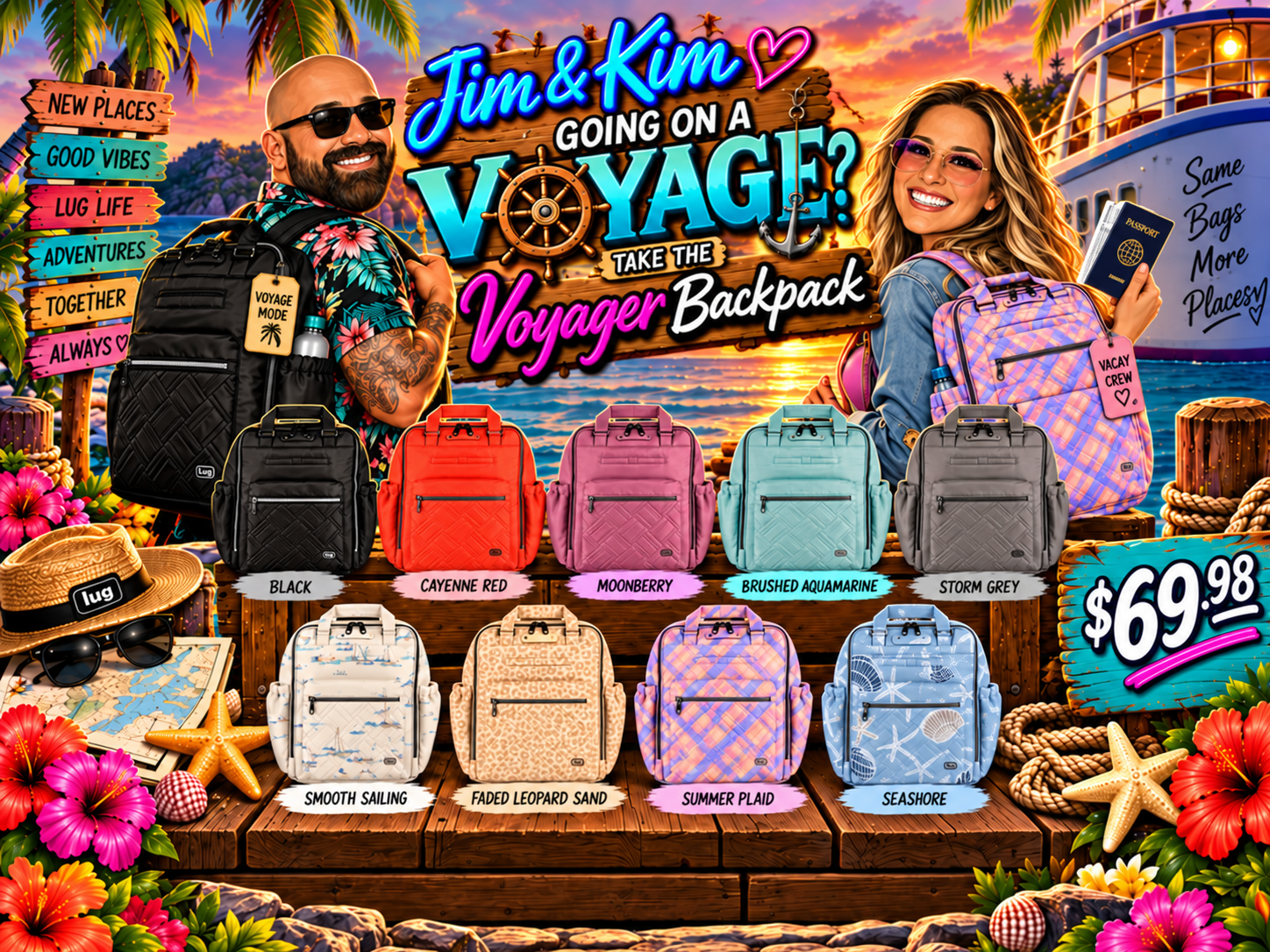 Voyager Backpack - Jim & Kim Exclusive